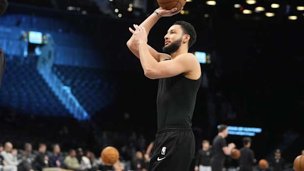 Brooklyn Nets point guard Ben Simmons